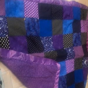 Hand sewn baby blanket